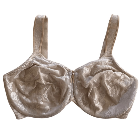 Wacoal Awareness Full Figure Underwire Bra 38DDD Beige Sand Tan 85567 - Picture 1 of 3